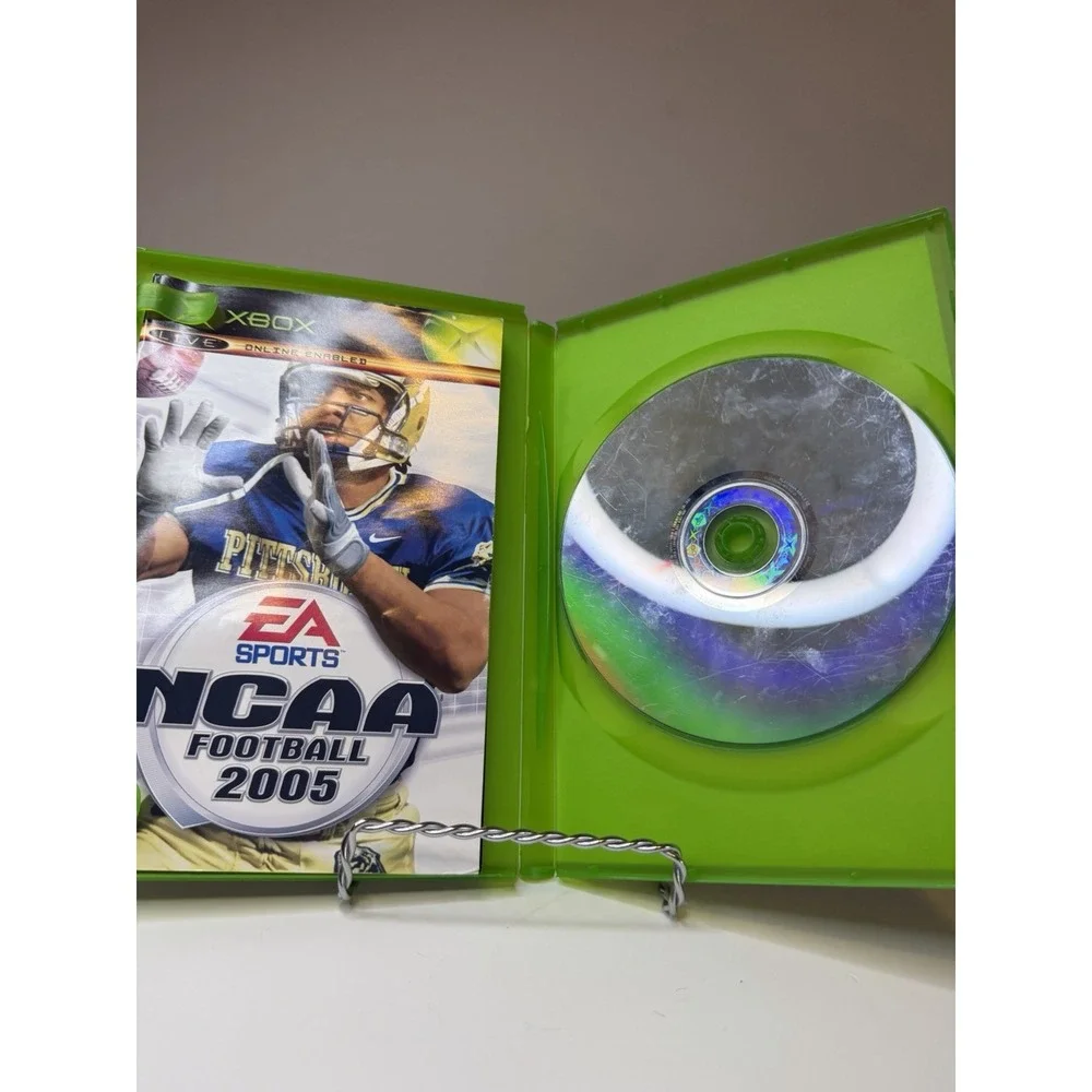 NCAA Football 2005 (Original OG XBOX, 2004) Complete w/ Manual CIB Black Label